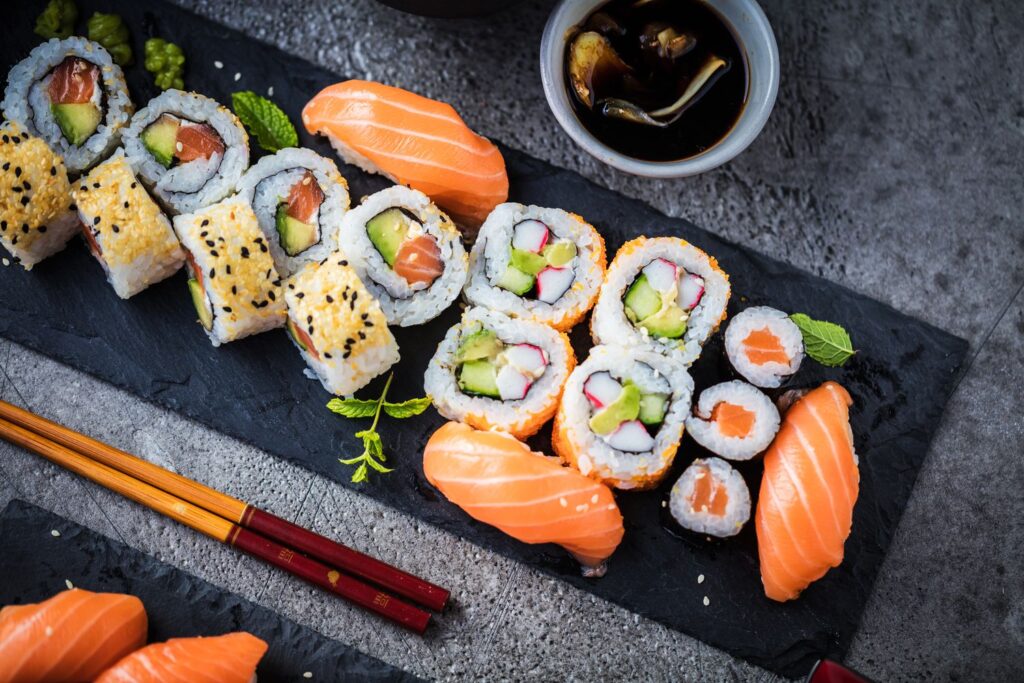 sushi Kebec online